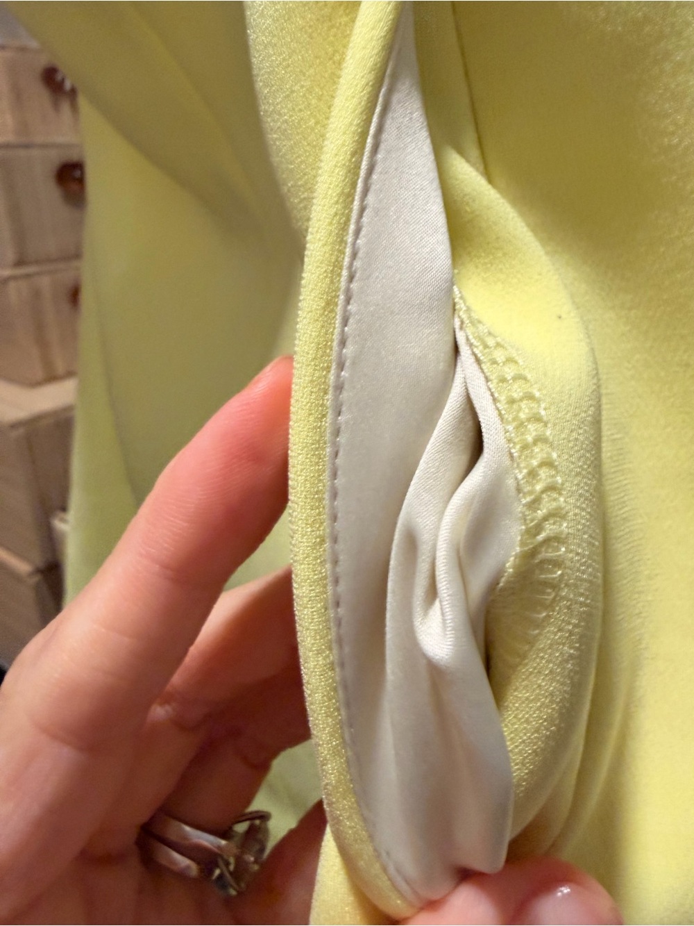 A.L.C. Strapless Lemon Yellow Mini Dress - Picture 8 of 11